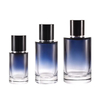 Nuevo diseño 30ml 50ml 100ml botella de perfume con color gradual