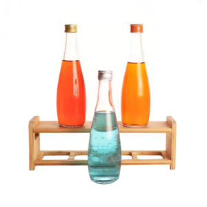 Botella de agua mineral Botella de vidrio Botella de bebida Botella de jugo de abedul 330 ml 500 ml