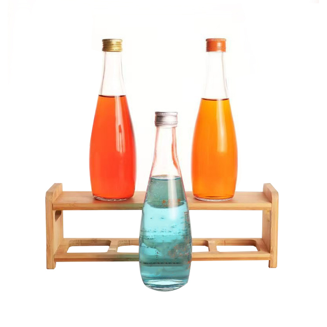 Botella de agua mineral Botella de vidrio Botella de bebida Botella de jugo de abedul 330 ml 500 ml