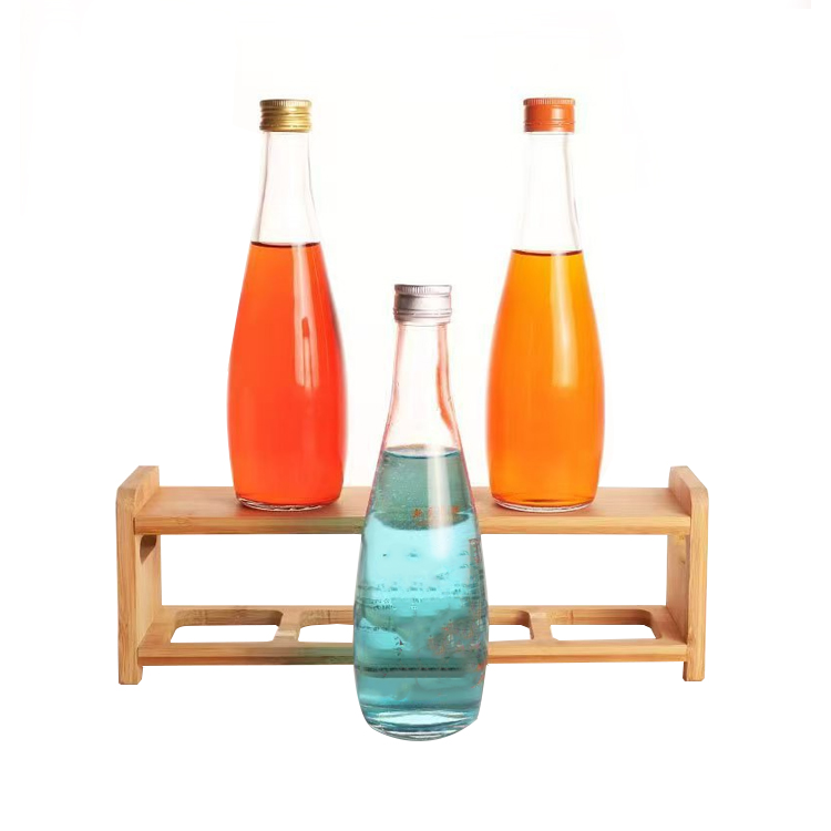 Botella de agua mineral Botella de vidrio Botella de bebida Botella de jugo de abedul 330 ml 500 ml