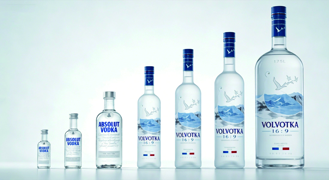 Tamaños de botellas de vodka: volúmenes, dimensiones y estándares