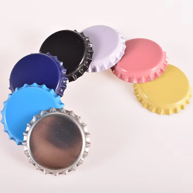 Proveedores de tapas de corona de color 26 mm 29 mm personalizados 