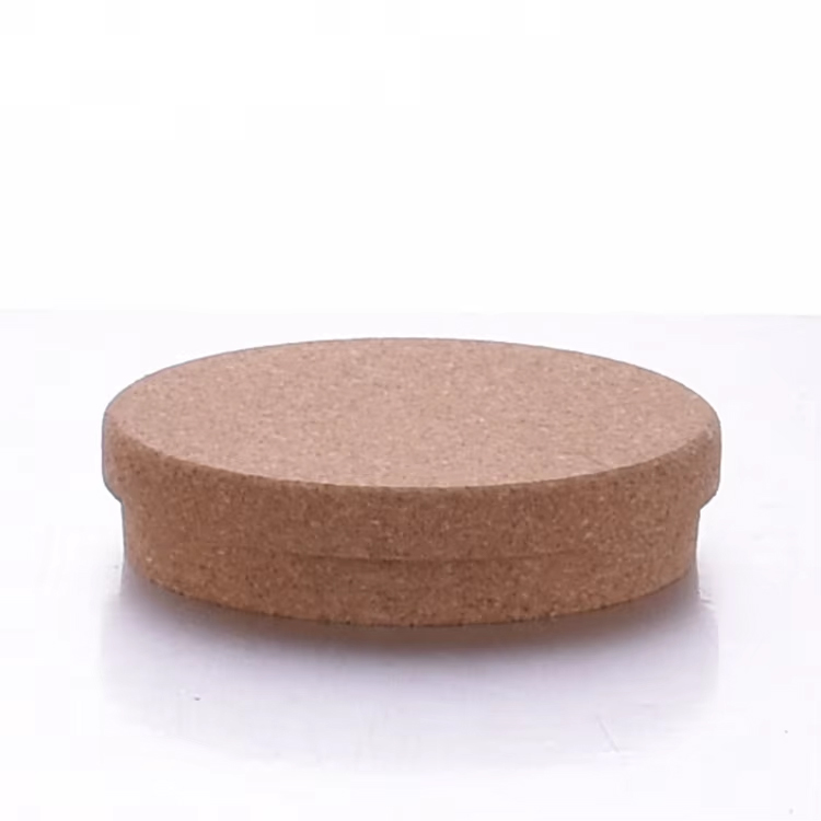 Tapa de corcho para tarro de vela de tamaño personalizado