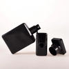 Nuevo diseño Botella de perfume de vidrio negra 30 ml 50 ml 100 ml 