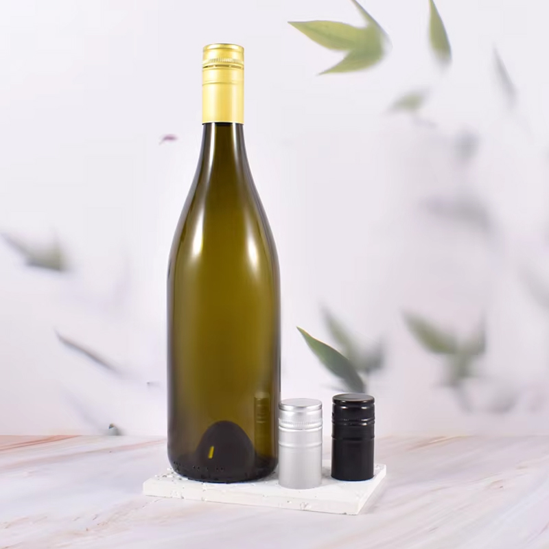 Botellas de vino clásicas de cristal burdeos de 750 ml