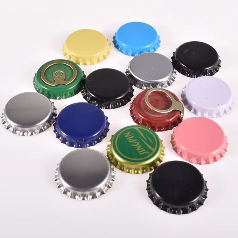 Proveedores de tapas de corona de color 26 mm 29 mm personalizados 