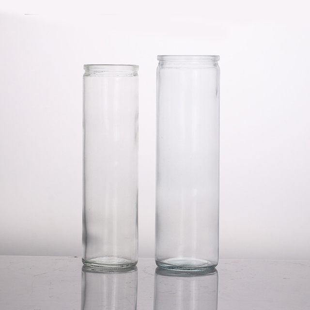 Spot venta al por mayor Tarro de vidrio con vela de 7 días de oración