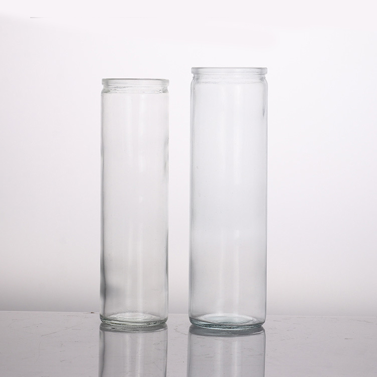 Spot venta al por mayor Tarro de vidrio con vela de 7 días de oración