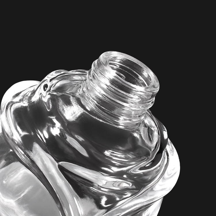 Botella difusora de caña de cristal con forma de rosa de lujo, botella decorativa para aromaterapia, fragancia casera