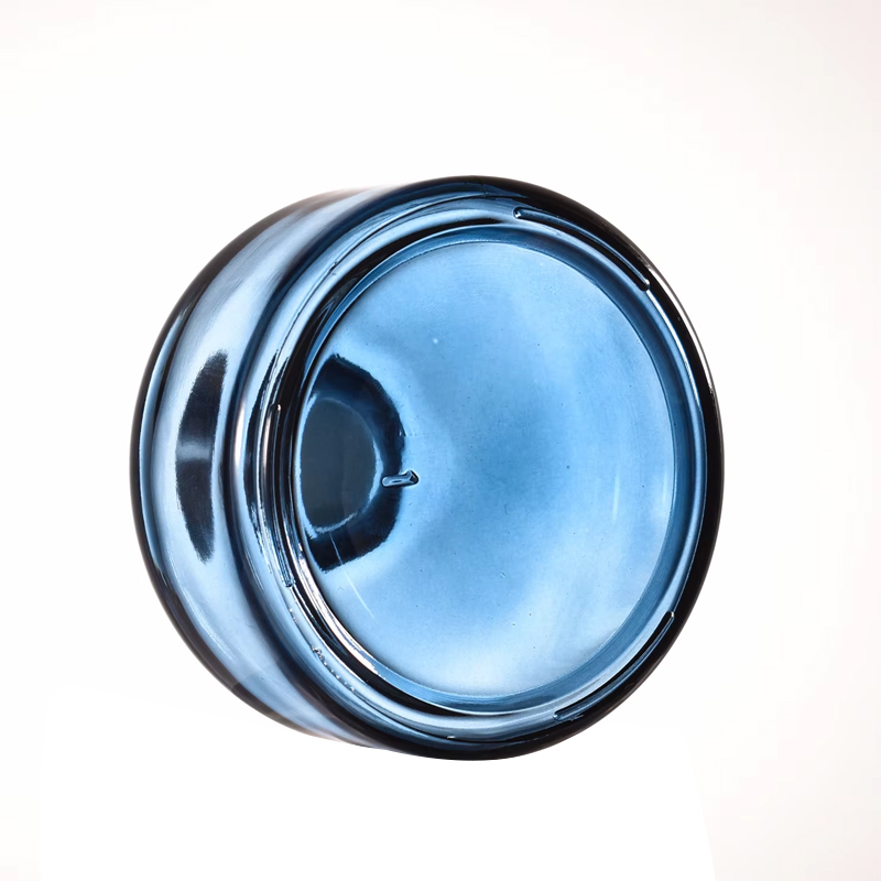 Vidrio azul francés de la botella del difusor del diseñador del aroma del sitio 200ml