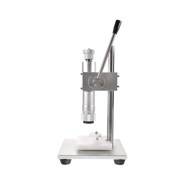 Máquina de llenado y taponado de botellas de perfume, herramienta de prensado manual para taponar botellas de perfume