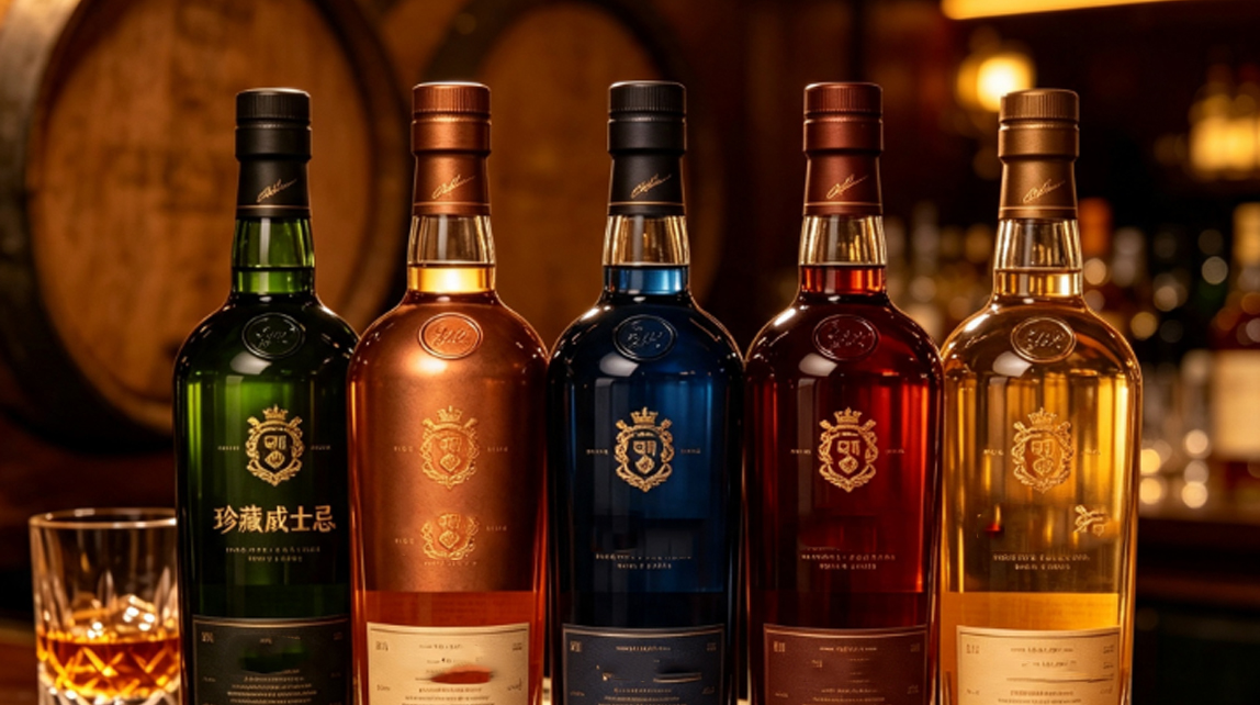Cómo elegir el color de botella de whisky adecuado para su marca de bebidas espirituosas